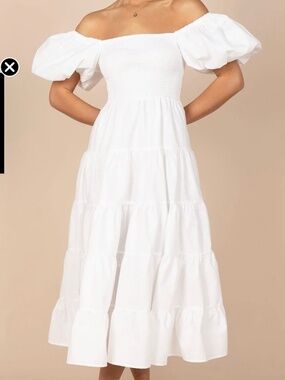 White dress